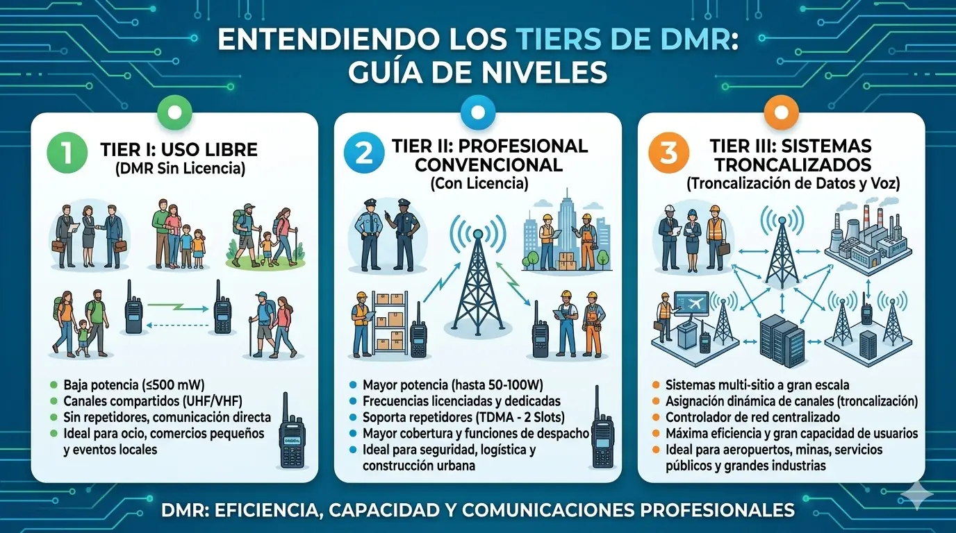 Entendiendo los tiers